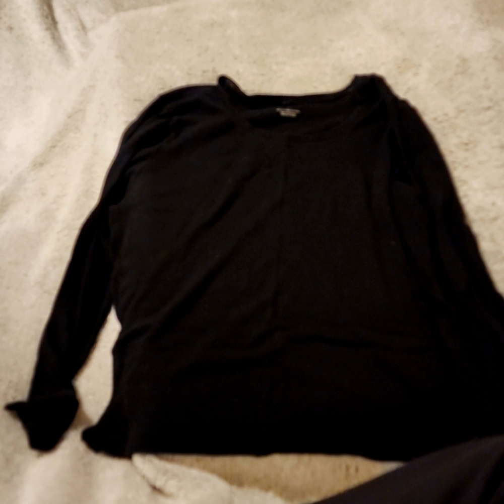 Women's xxl 100% cotton long sleeve t-shirt
